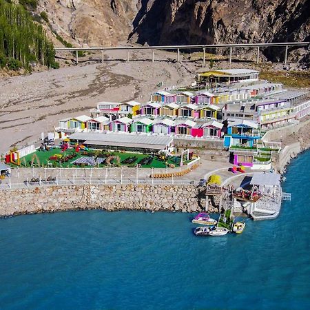 Luxus Hunza Attabad Lake Resort Karimabad  Buitenkant foto