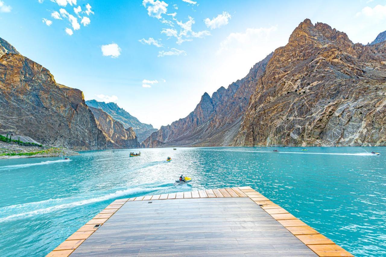 Luxus Hunza Attabad Lake Resort Karimabad  Buitenkant foto