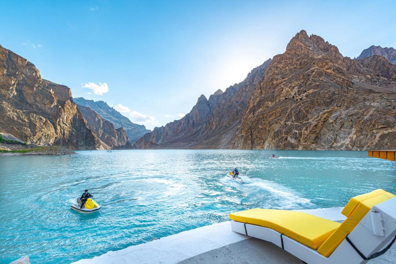 Luxus Hunza Attabad Lake Resort Karimabad  Buitenkant foto