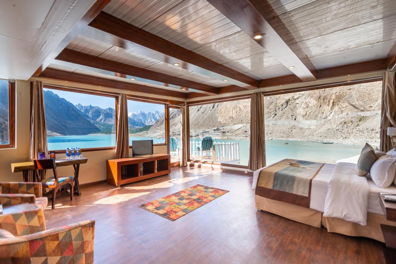 Luxus Hunza Attabad Lake Resort Karimabad  Buitenkant foto