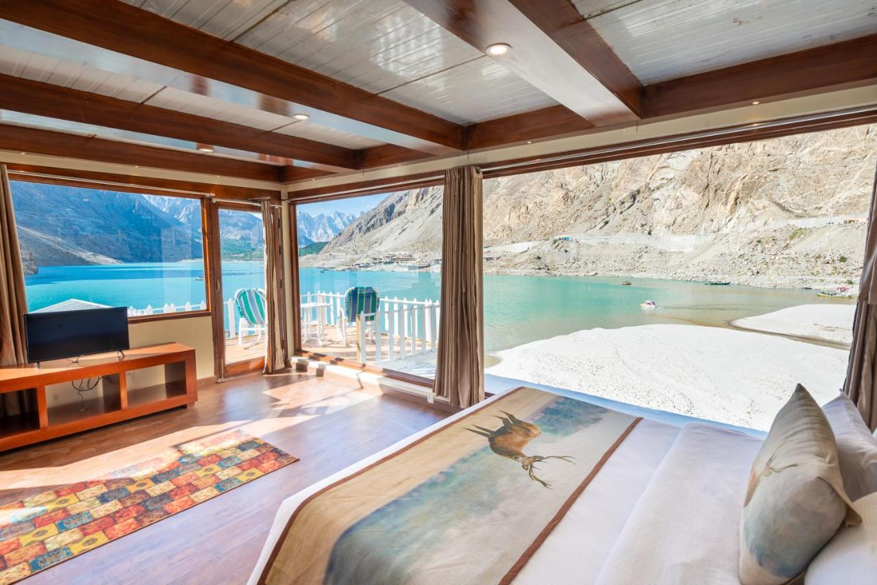 Luxus Hunza Attabad Lake Resort Karimabad  Buitenkant foto