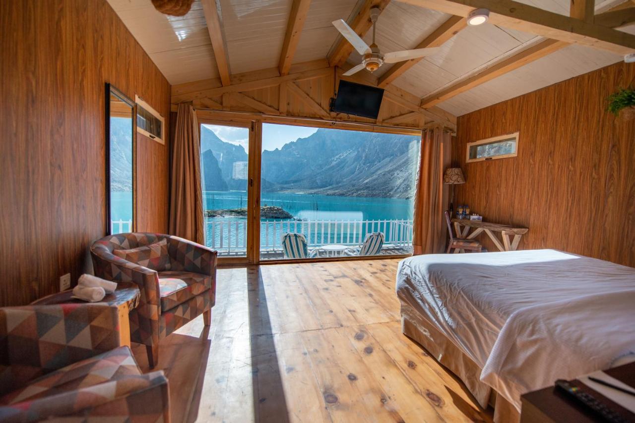 Luxus Hunza Attabad Lake Resort Karimabad  Buitenkant foto
