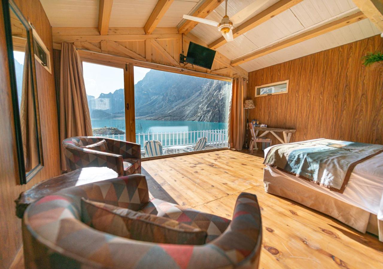 Luxus Hunza Attabad Lake Resort Karimabad  Buitenkant foto