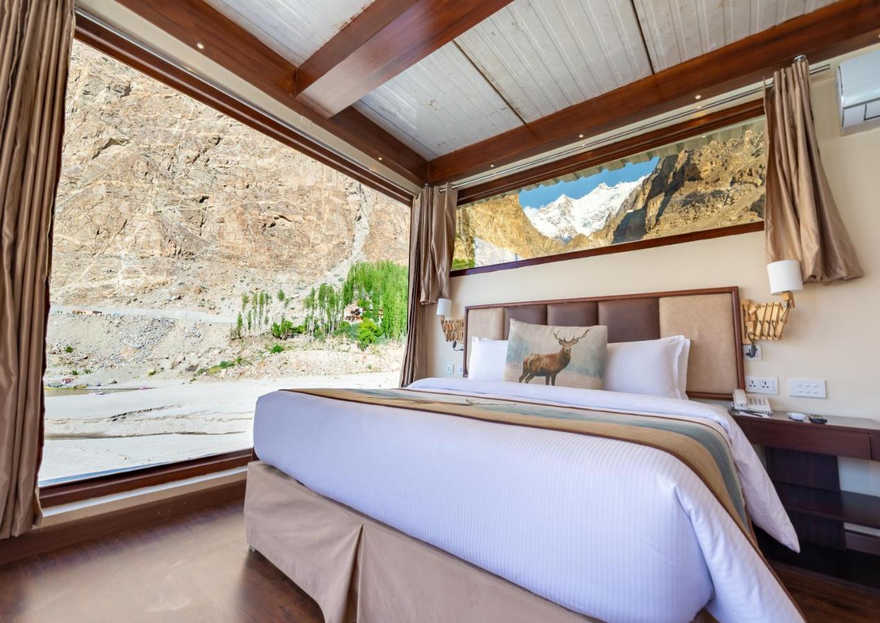 Luxus Hunza Attabad Lake Resort Karimabad  Buitenkant foto