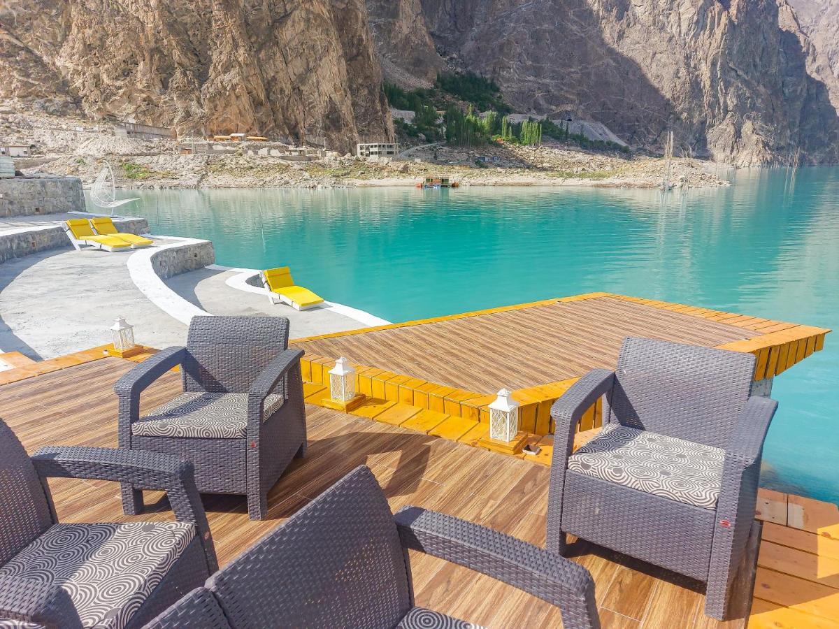 Luxus Hunza Attabad Lake Resort Karimabad  Buitenkant foto