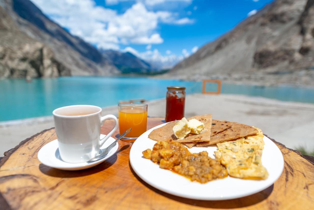 Luxus Hunza Attabad Lake Resort Karimabad  Buitenkant foto