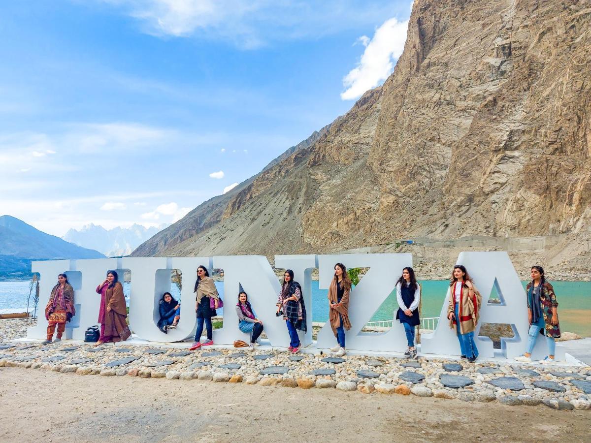 Luxus Hunza Attabad Lake Resort Karimabad  Buitenkant foto