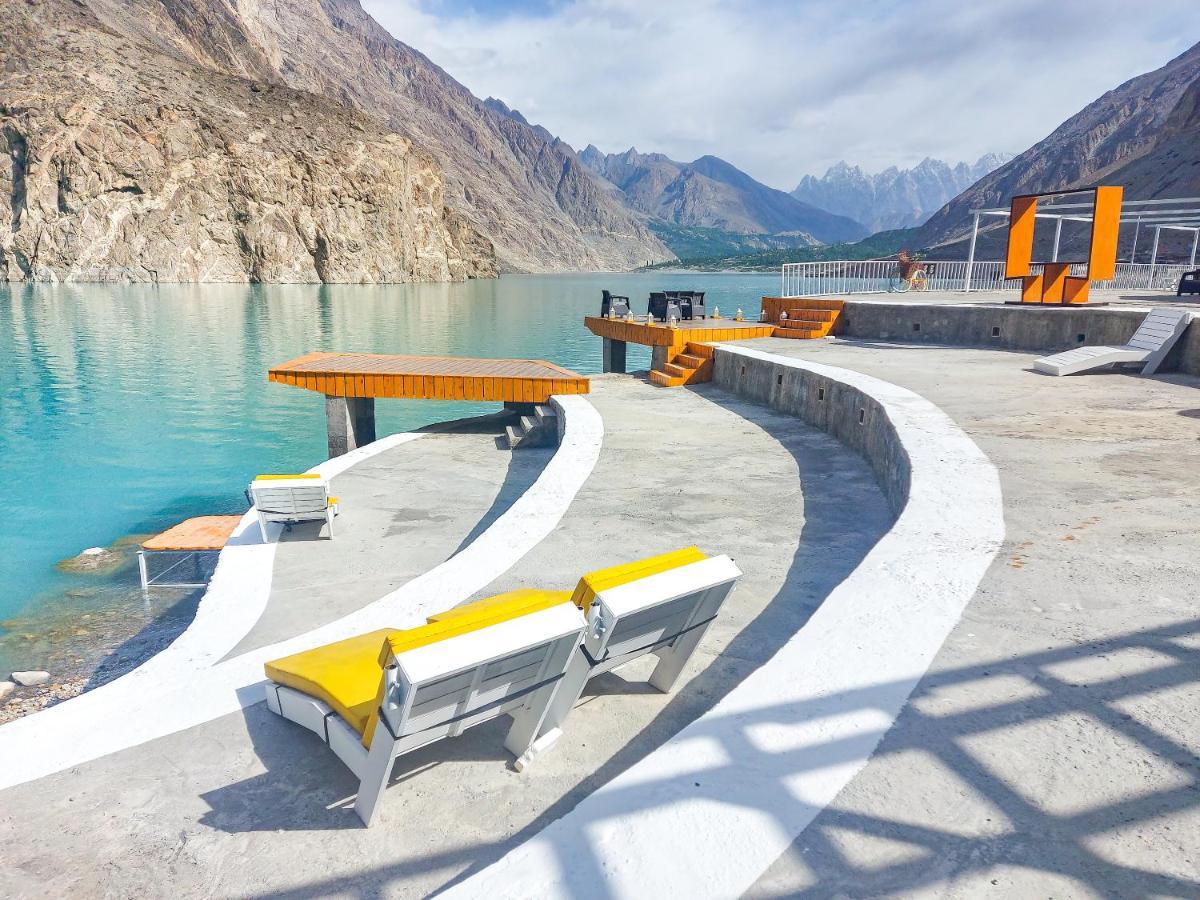 Luxus Hunza Attabad Lake Resort Karimabad  Buitenkant foto