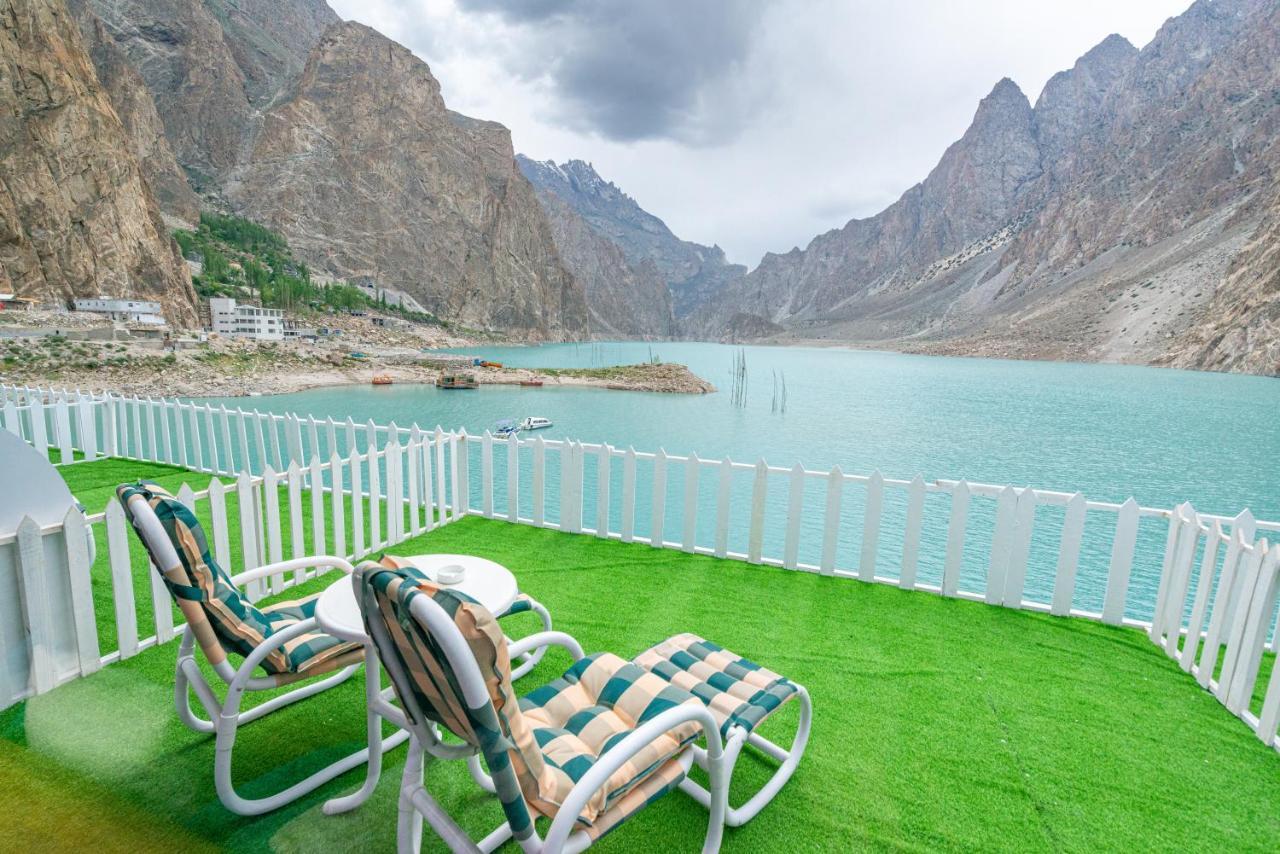 Luxus Hunza Attabad Lake Resort Karimabad  Buitenkant foto