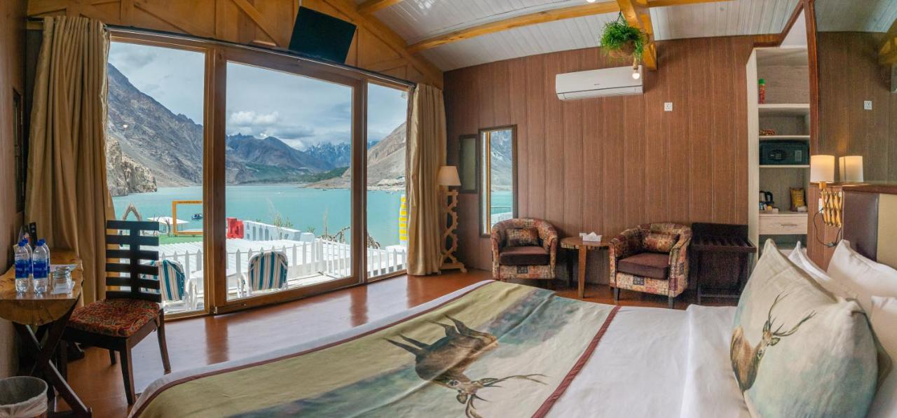 Luxus Hunza Attabad Lake Resort Karimabad  Buitenkant foto