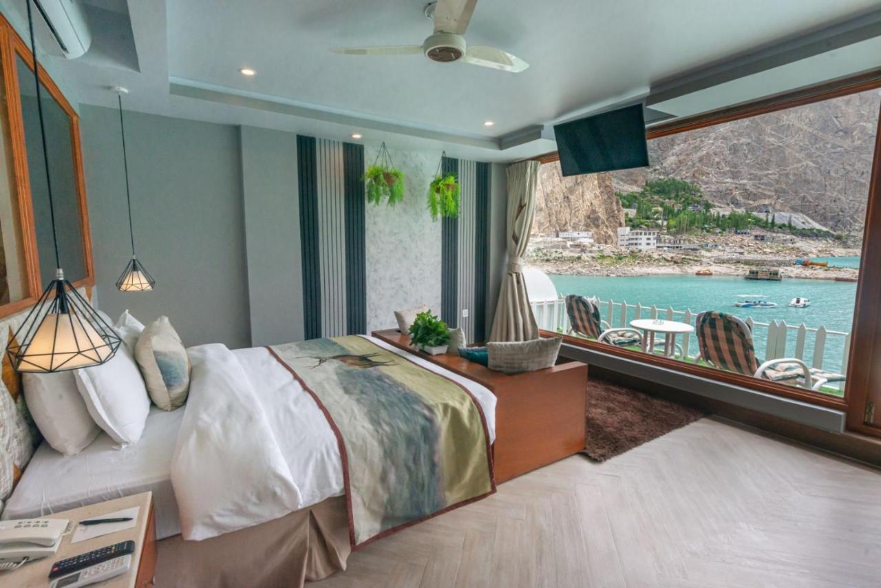 Luxus Hunza Attabad Lake Resort Karimabad  Buitenkant foto
