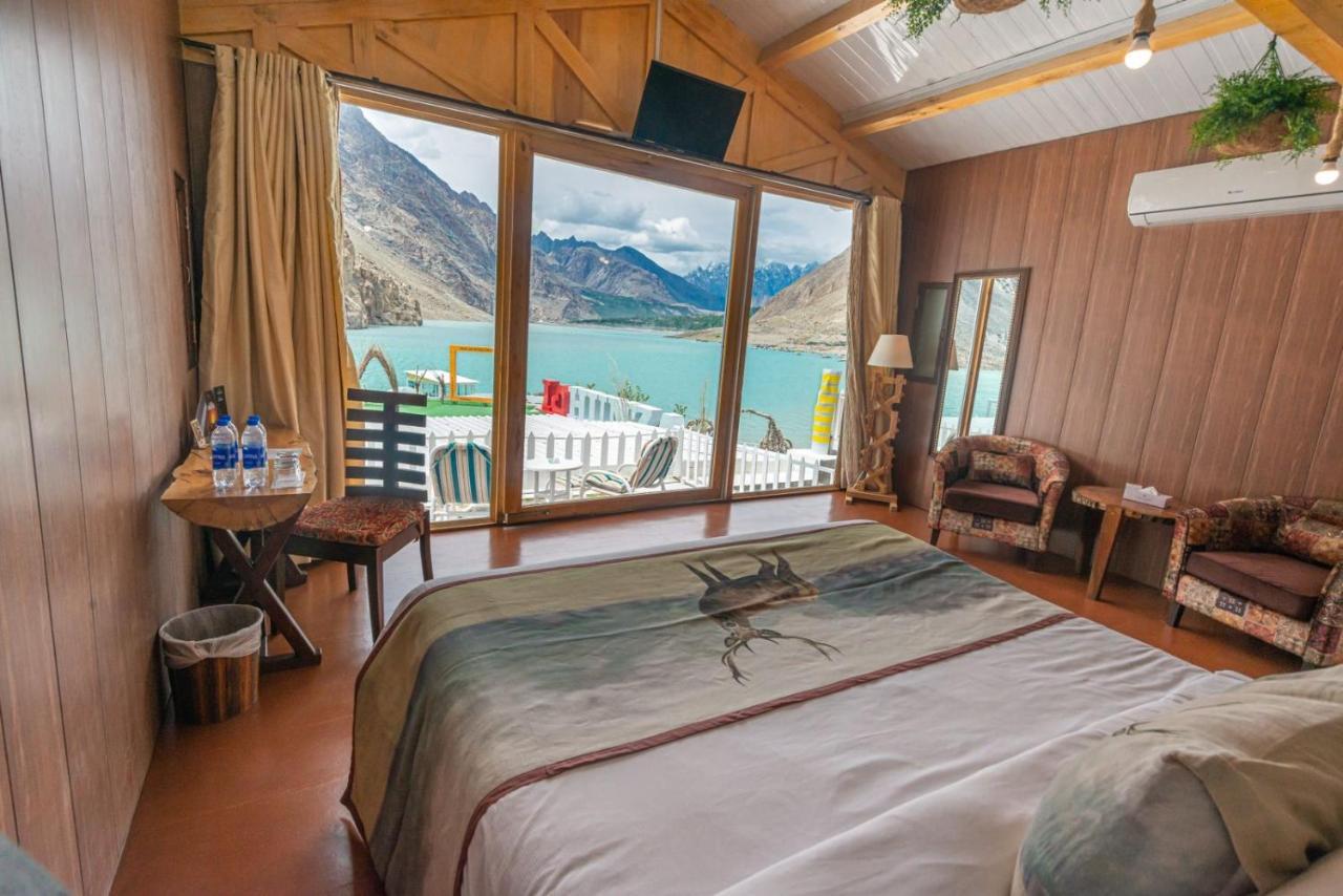 Luxus Hunza Attabad Lake Resort Karimabad  Buitenkant foto