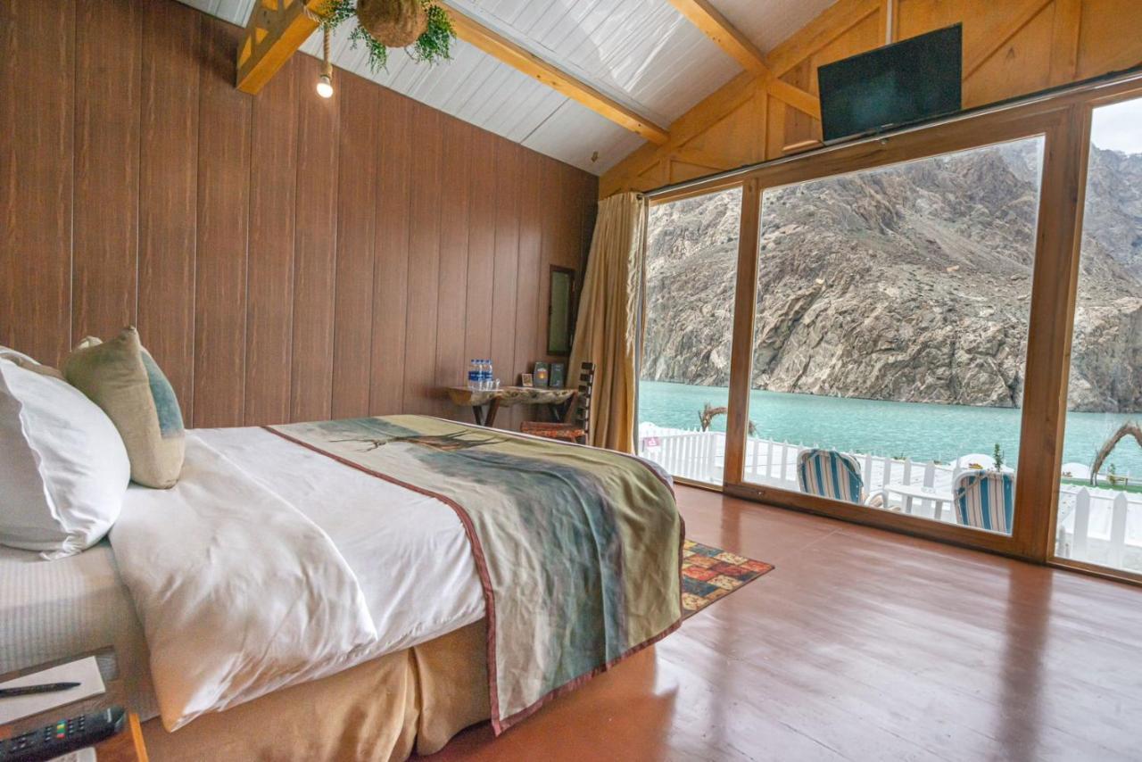 Luxus Hunza Attabad Lake Resort Karimabad  Buitenkant foto