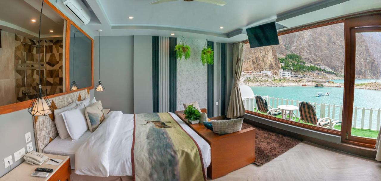 Luxus Hunza Attabad Lake Resort Karimabad  Buitenkant foto