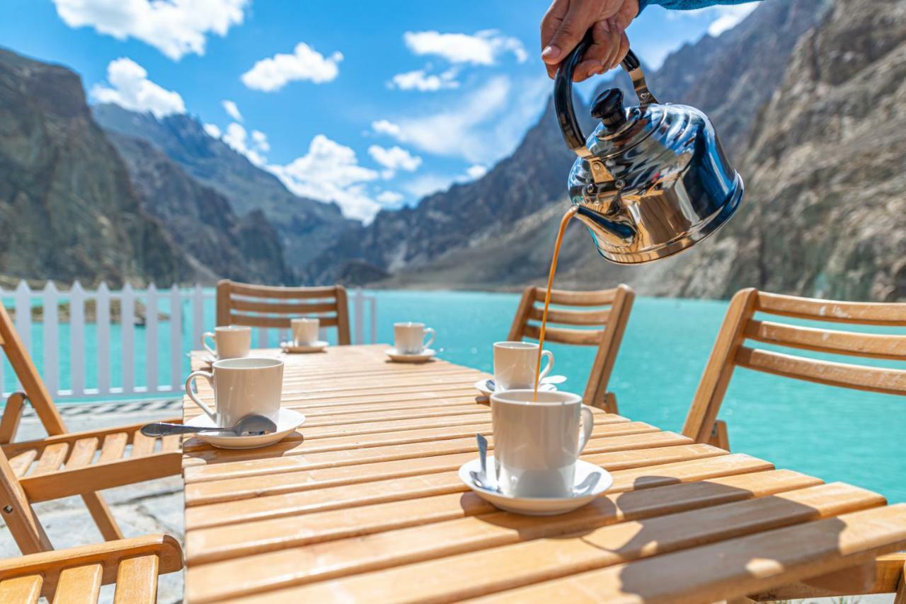 Luxus Hunza Attabad Lake Resort Karimabad  Buitenkant foto